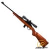 Rifle CBC 7022 Cal 22Lr 10 Tiros - Madeira - Luneta 4x16x50