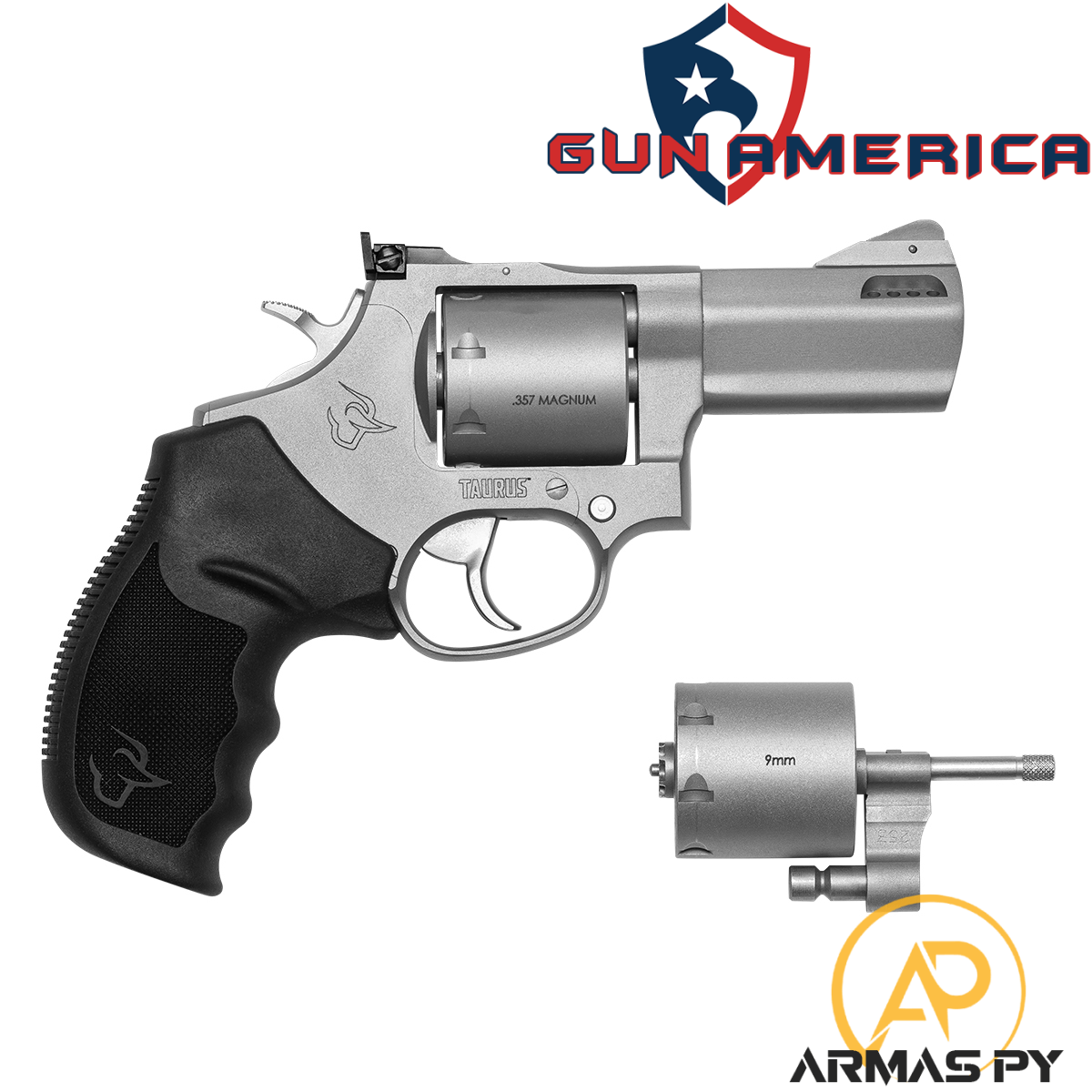 Revólver Taurus RT692 .357MAG/9mm 3″
