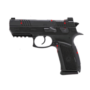 Pistola IWI Semiautomática Jericho II Black 9mm