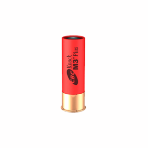 Cartucho CBC .12GA [76,2mm] Knock Plus SG1 CH-SG M3″ Cx.25un