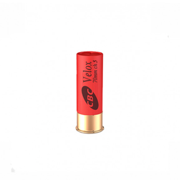 Cartucho CBC .12GA [70mm] Plast CH-5 Cx.25un