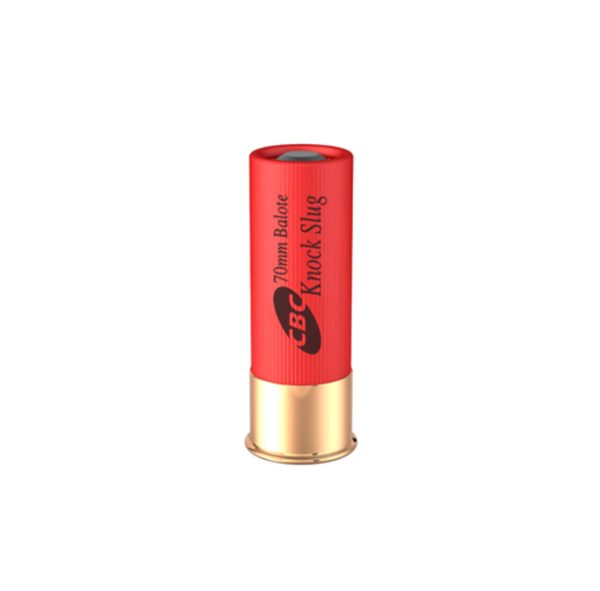 Cartucho CBC .12GA [70mm] Balote Knockslug Cx.25un