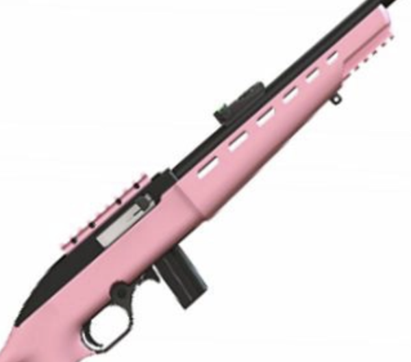Rifle CBC Semiautomático 7022 Way .22LR 21″ Coronha Thumbhole Rosa - Imagem 3