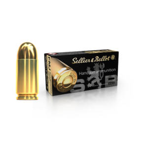 Munição S&B .380AUTO FMJ 92 Gr Cx. 50 Und