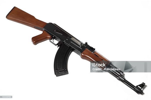 Fuzil AK 47- Coronha em madeira - Imagem 2