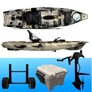 Caiaque Iron Com Pedal Evo Drive Milha
