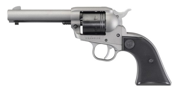 Revolver Ruger Wrangler Cal .22 LR Silver Cerakote - Imagem 2
