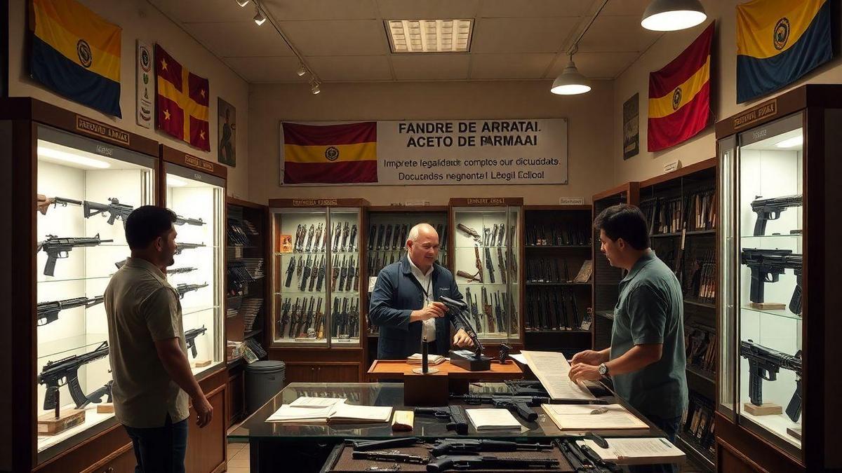 Introdução à compra de armas no Paraguai com segurança e legalidade
