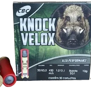 CARTUCHOS CAL. 32 GA BALOTE SG1