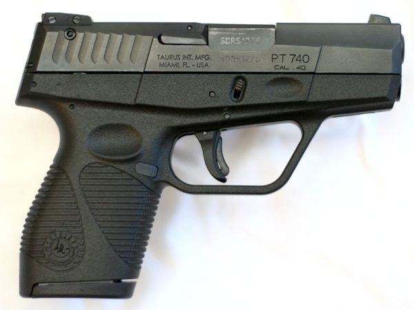 Pistola Taurus PT 740 Slim Cal .40 6+1 - Imagem 3