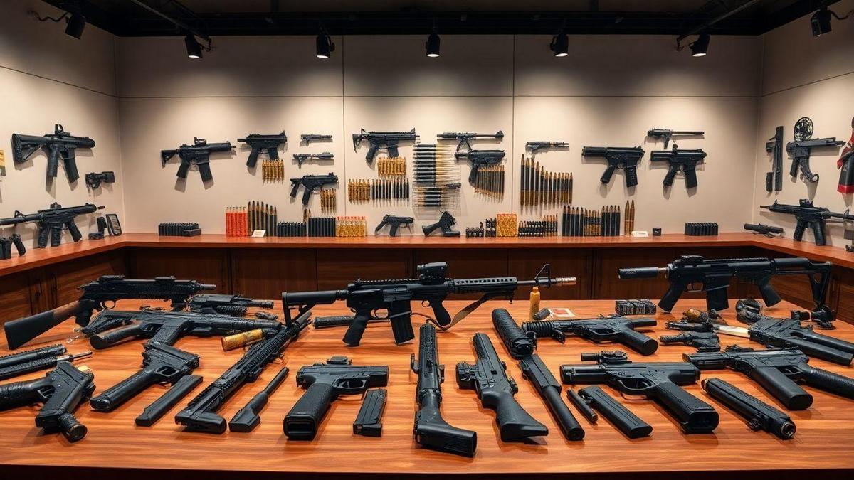 Calibres de Armas Disponíveis