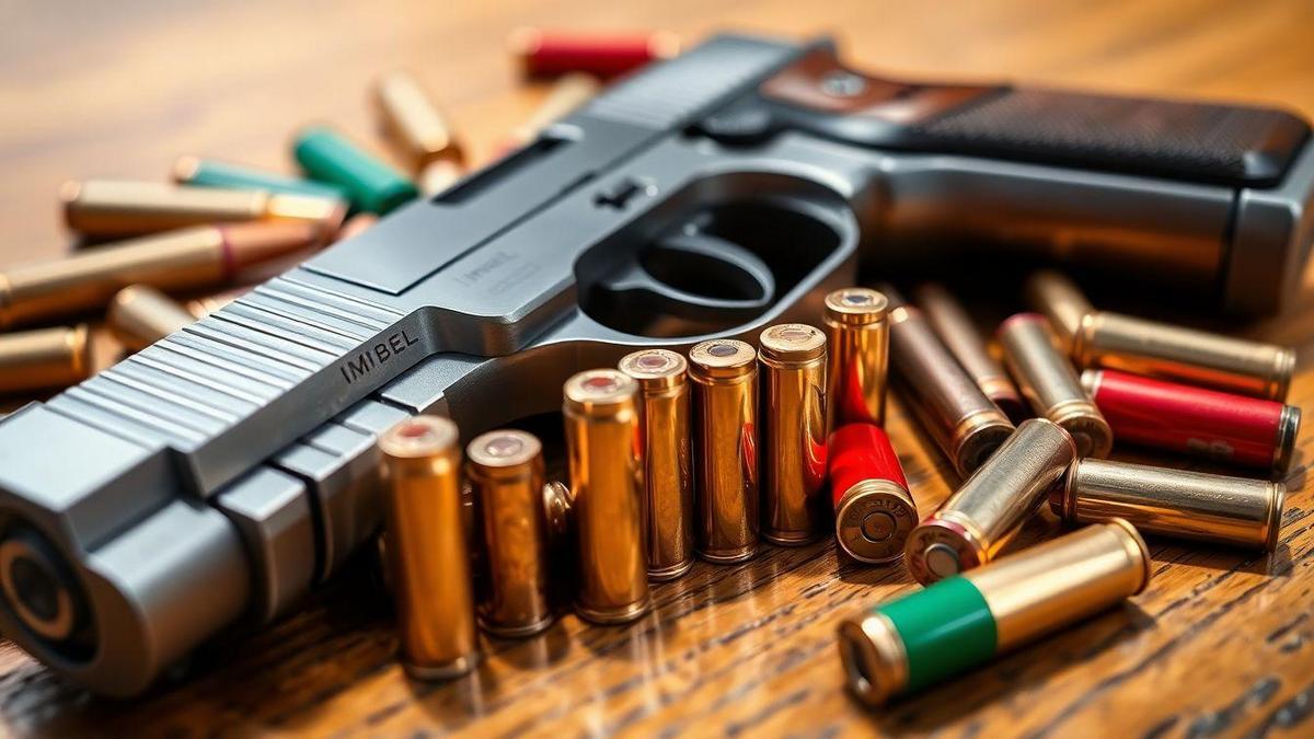 Calibres Disponíveis para a Pistola Imbel