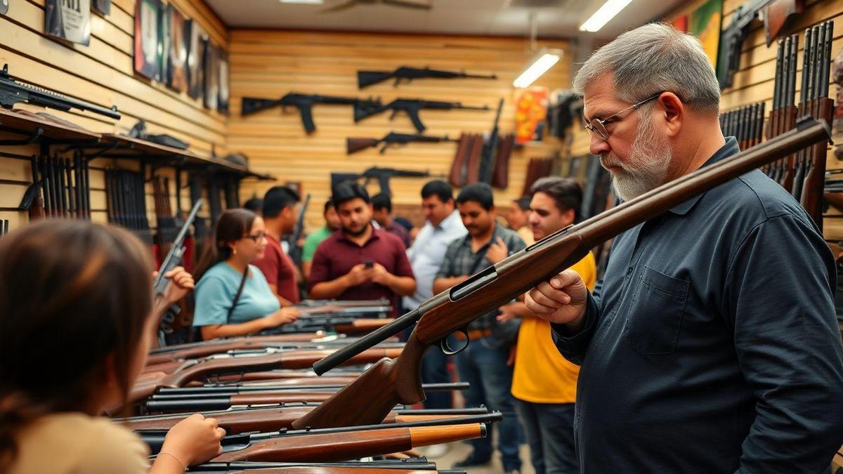 Comprando Rifle Marlin Online no Paraguai