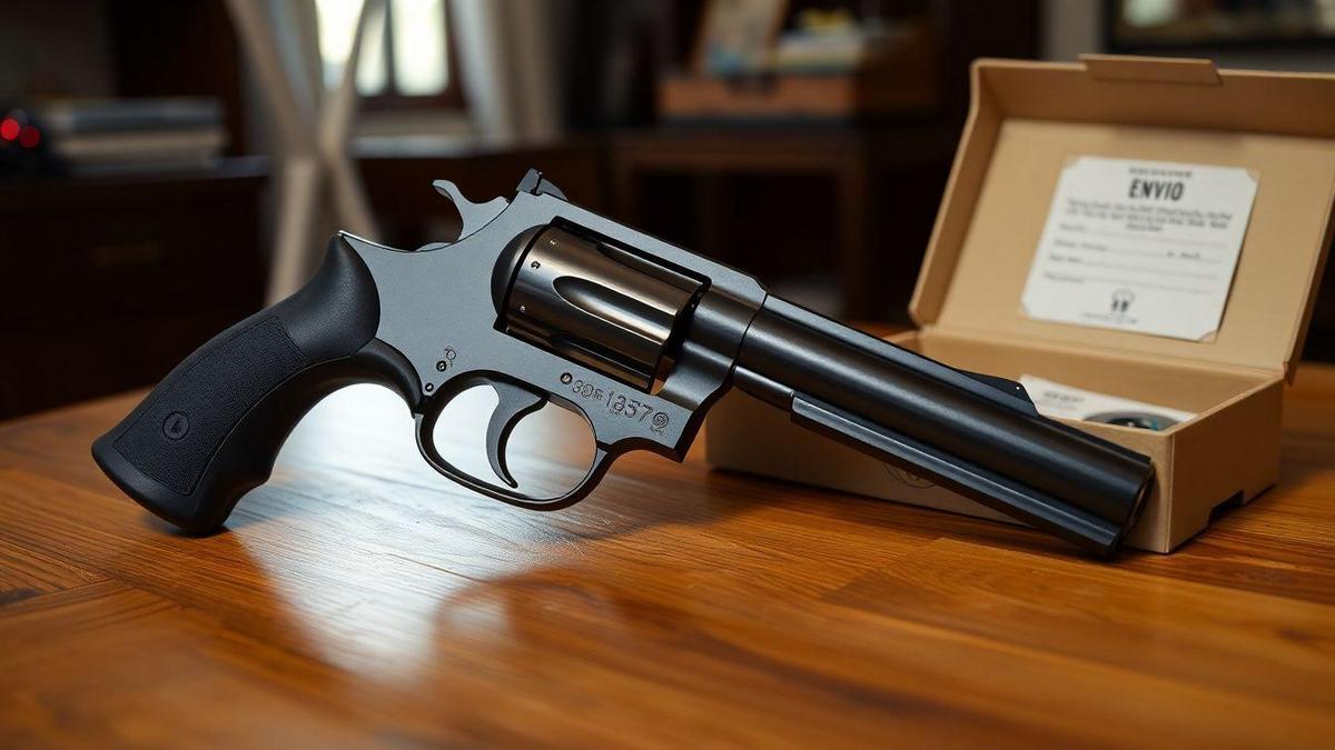 Envio e Prazo de Entrega do Revolver 357
