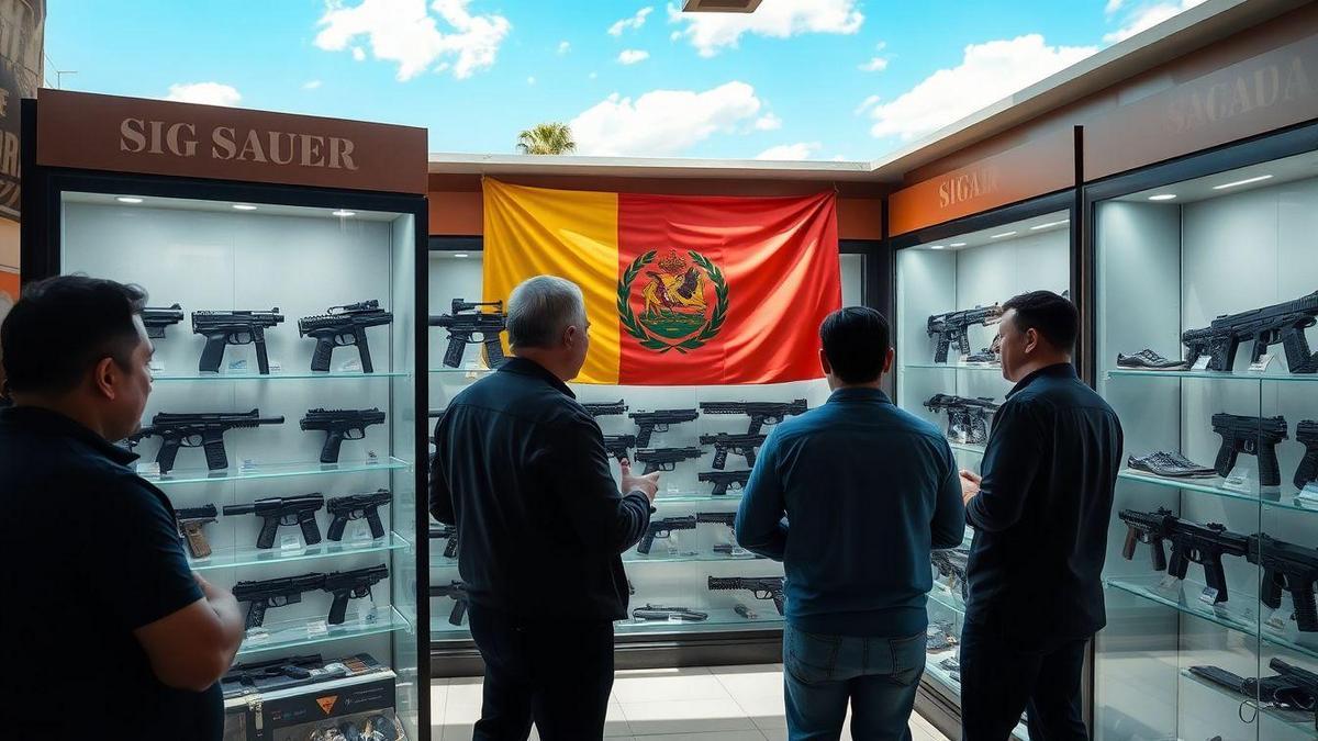 Legalidade da Compra de Pistolas Sig Sauer no Paraguai