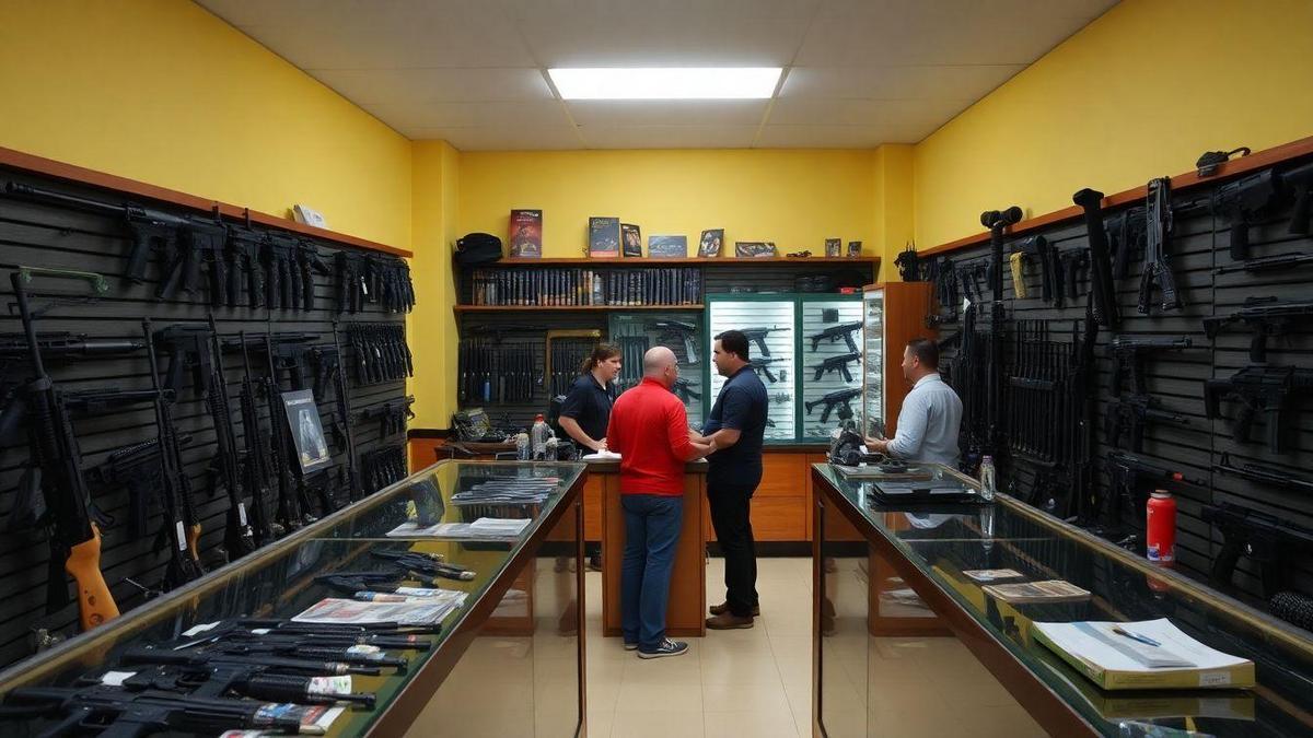 Segurança na Compra de Armas no Paraguai