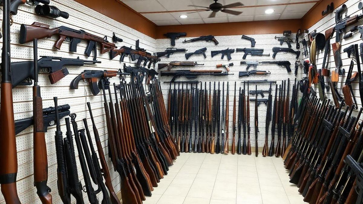 Tipos de Armas Disponíveis no Paraguai